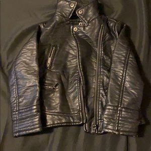 Girls Zara Leather Jacket